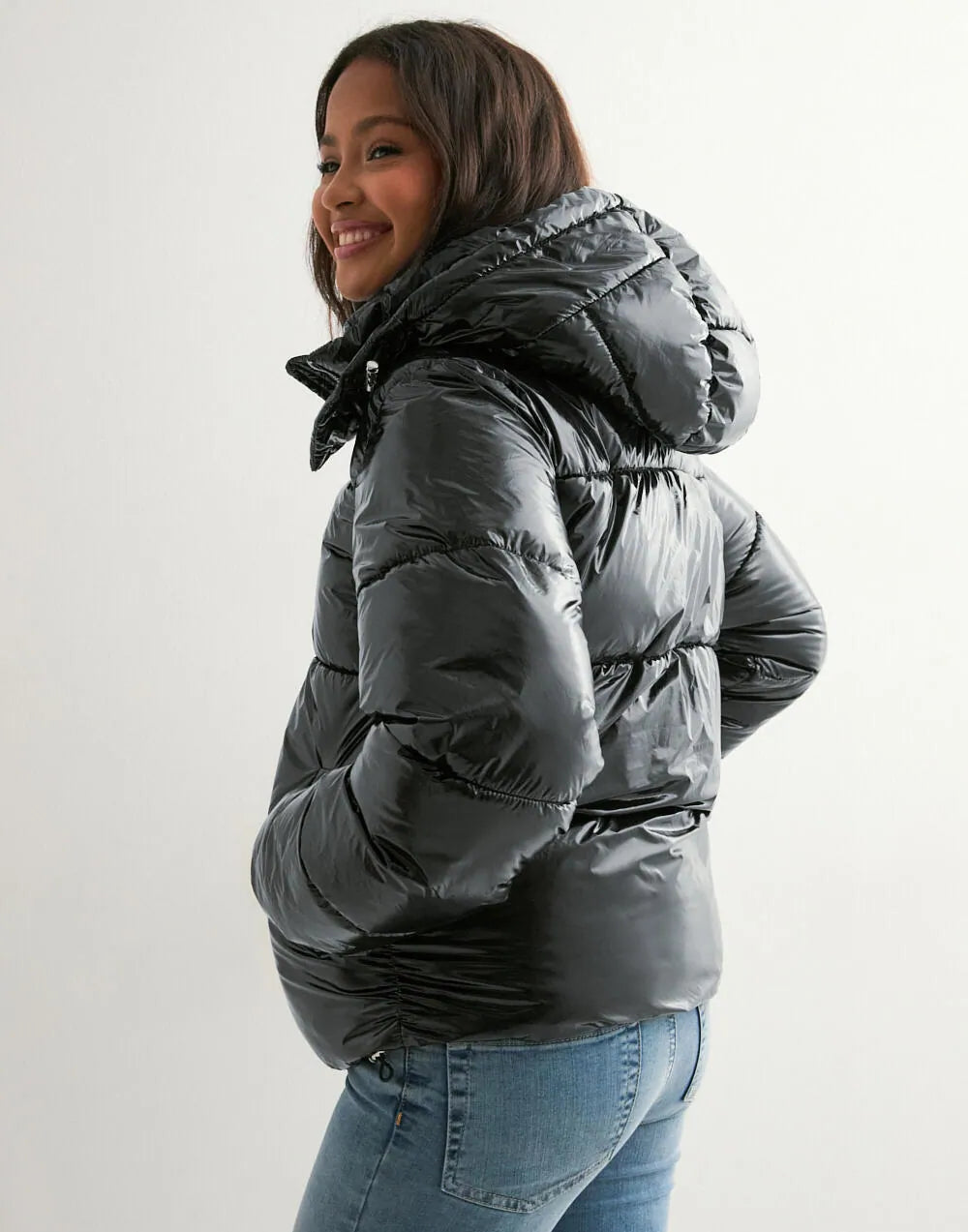 MIRAYA SHINY PUFFER JACKET