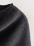 KURZER MANTEL MIT SCHAL