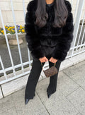 MIRAYA Pelz Jacke